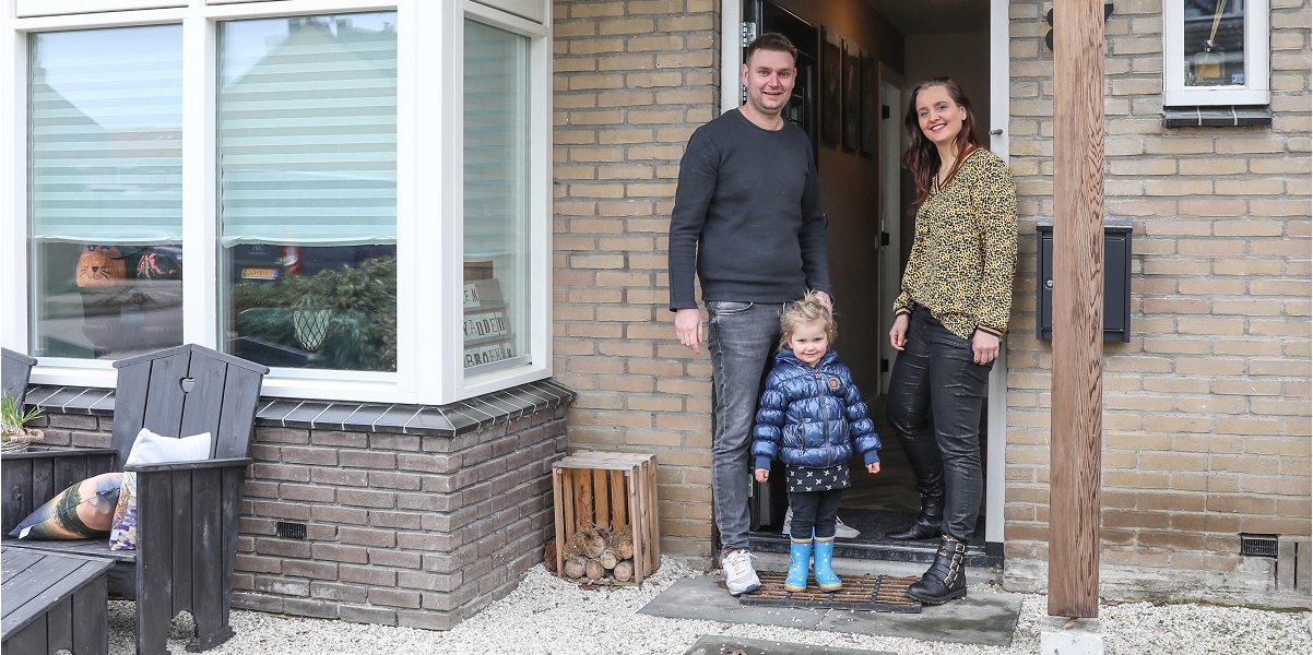 Verhaal Kevin Mendi en dochter voor hun energiezuinige huis