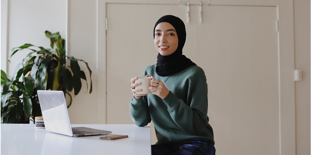 Inwoner bekijkt duurzaam nijkerk website