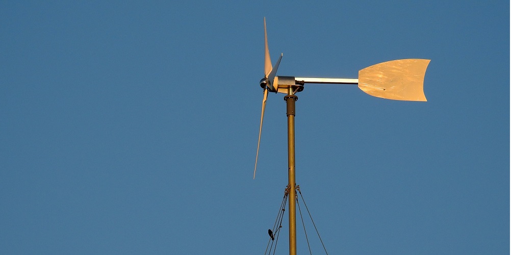 Windturbine klein kleine windmolen opwek duurzame energie wind
