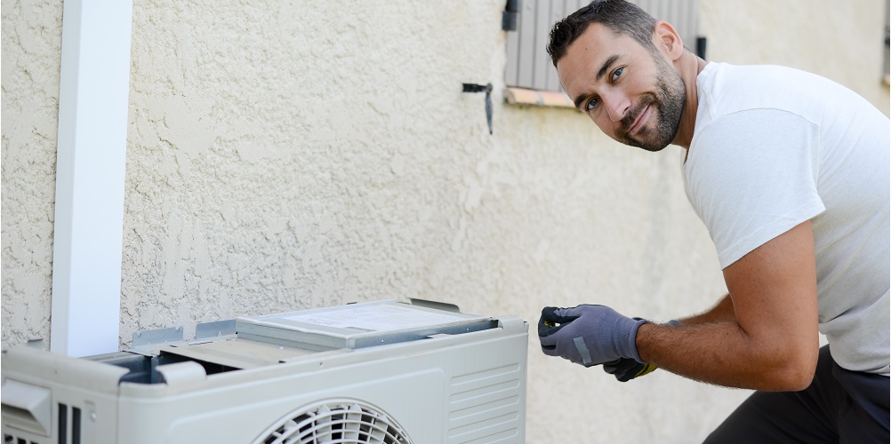 Hybride warmtepomp zonder aardgas lucht stroom cv ketel