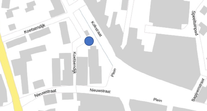 Plattegrond locatie Klimaatkamer centrum Duurzaam Nijkerk gratis advies over verduurzamen huis en tuin