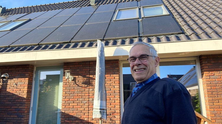 Zonnepanelen Duurzame Nijkerker Gerrit van Breda energiedisplay