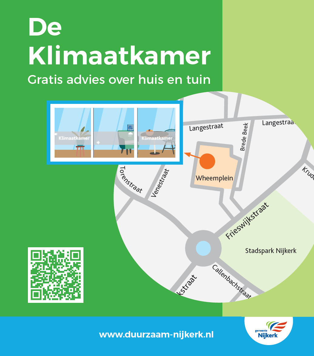 Klimaatkamer Wheemplein Nijkerk plattegrond