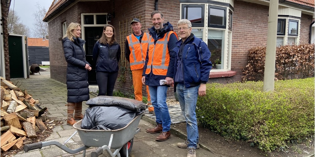 Tuintegel-inruilactie Duurzaam Nijkerk 450 vierkante meter