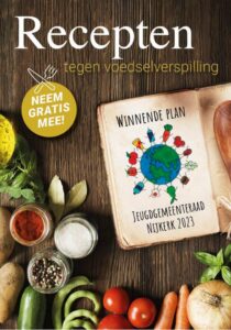 Recepten tegen voedselverspilling restjes Jeugdgemeenteraad 2023 Nijkerk