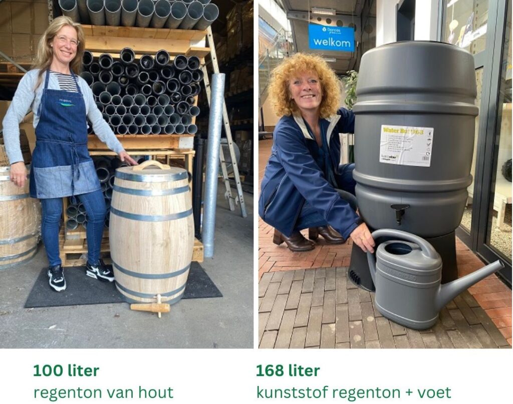 Welke regenton wilt u
