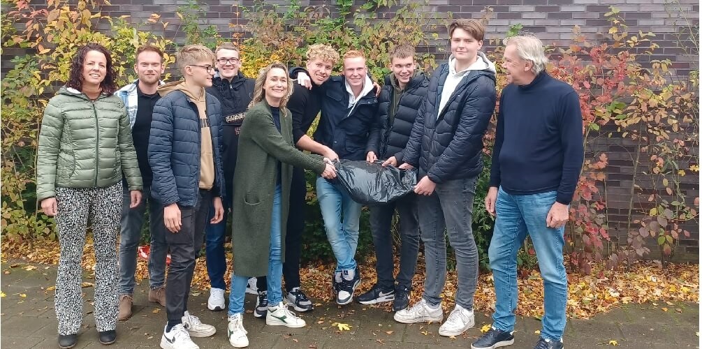 studenten aeres Nijkerk ontwerp schoolplein