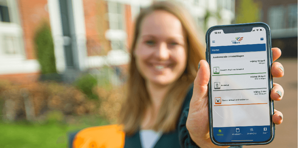 Duurzaam Nijkerk afval app huisafval download