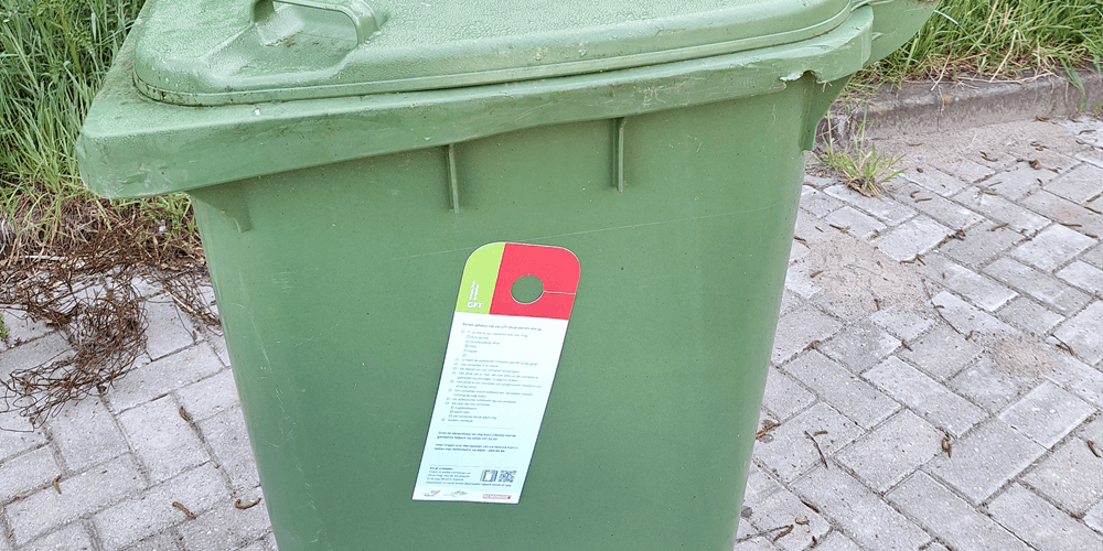 Klikohanger GFT container Nijkerk info afval scheiden