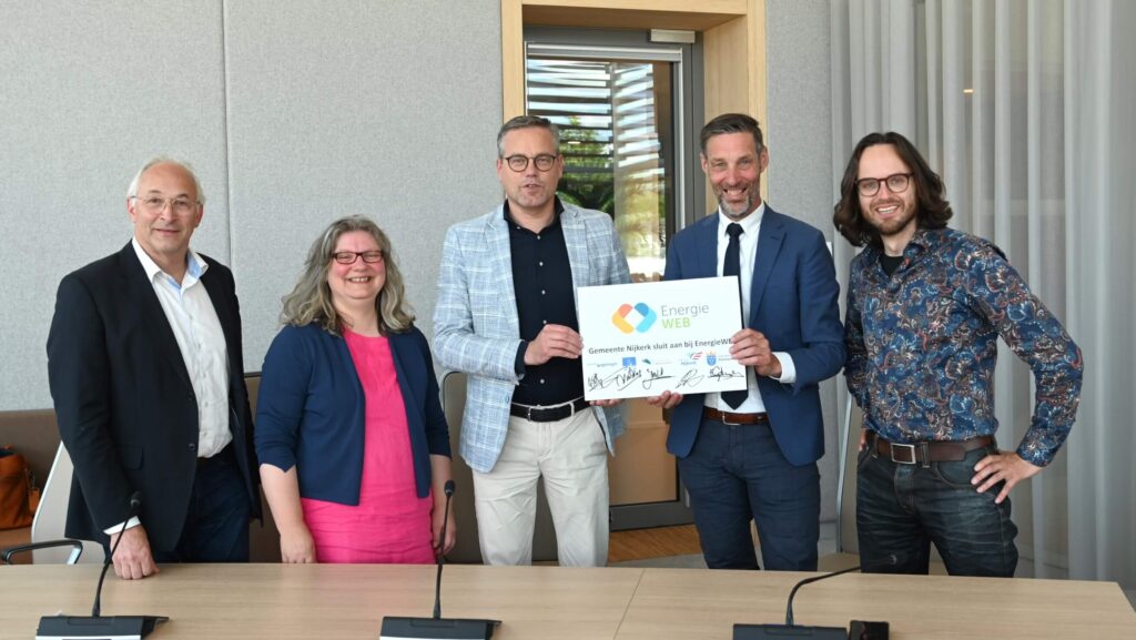 EnergieWEB samenwerking Nijkerk Ede Wageningen Scherpenzeel Barneveld