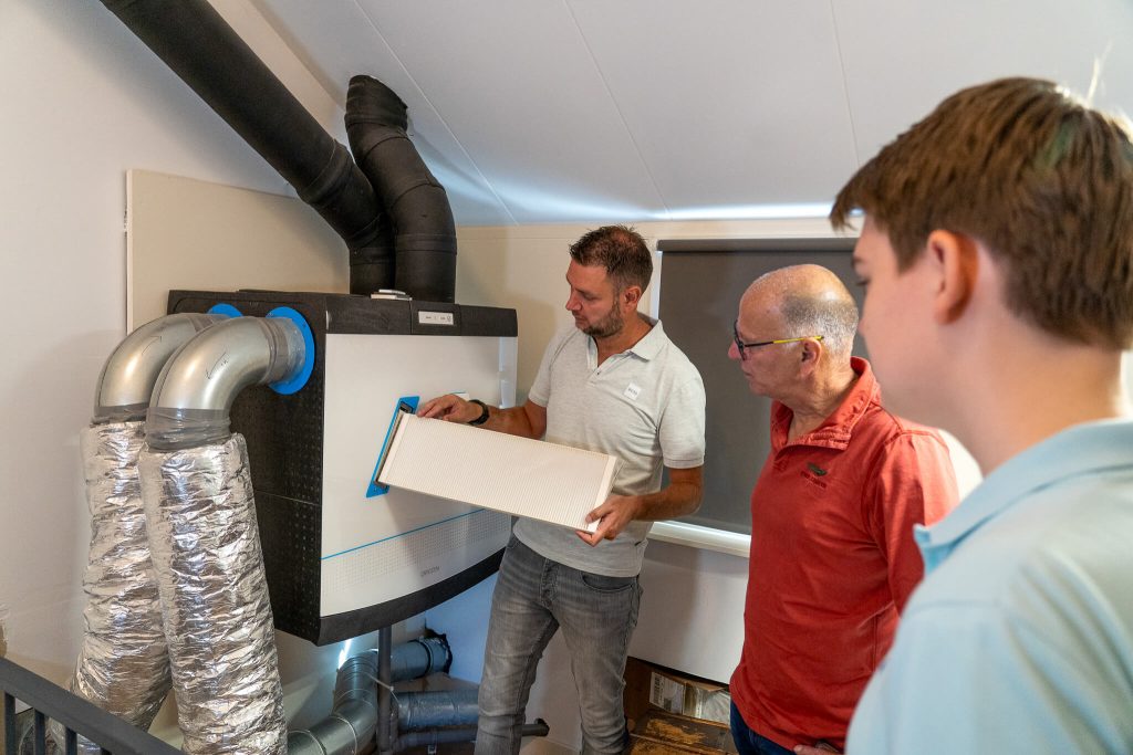 Duurzame Huizen Route 2025 bezoekers uitleg