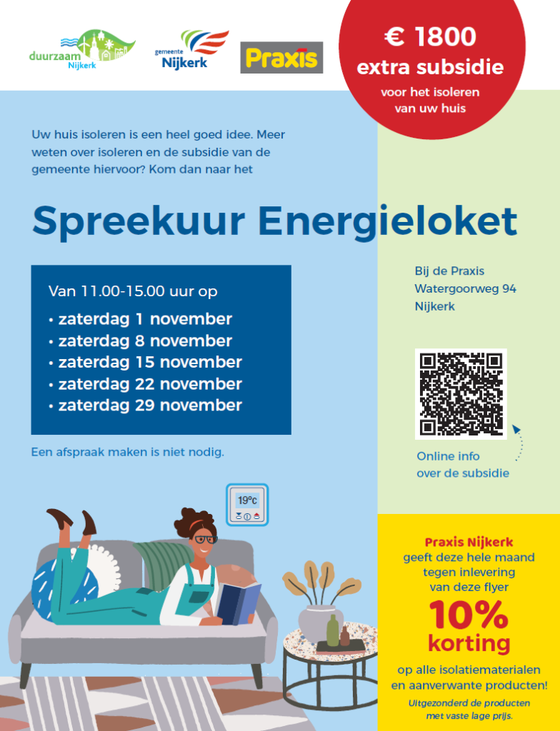 Energieloket Nijkerk samenwerking Praxis